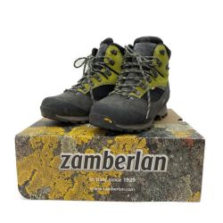 ◆◆ zamberlan 546 SHERPA LITE GTX RR　トレッキングブーツ グレー×グリーン x グリーン Bランク