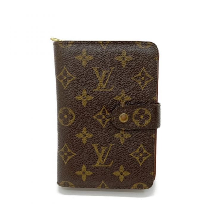 LOUIS VUITTON ルイヴィトン ポルトパピエジップ モノグラム 2つ折り財布 パスポートケース付 M61207 ｜中古｜なんでもリサイクルビッグバン