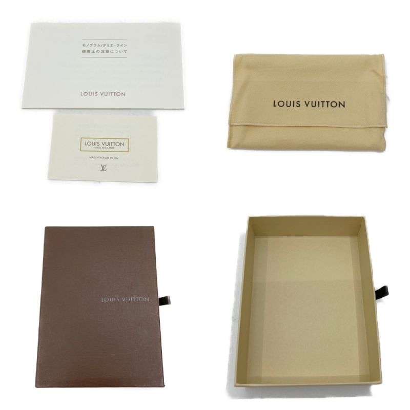 中古】 LOUIS VUITTON ルイヴィトン ポルトパピエジップ モノグラム 2