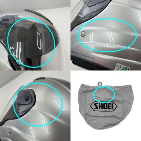  OGK ヘルメット　Mサイズ(57～58cm)　AVAND シルバー