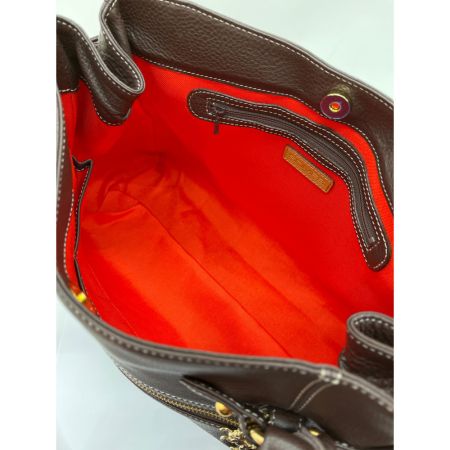  Somes Saddle ソメスサドル ハンドバッグ　ミニバッグ付き　 ダークブラウン