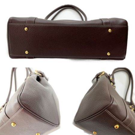  Somes Saddle ソメスサドル ハンドバッグ　ミニバッグ付き　 ダークブラウン