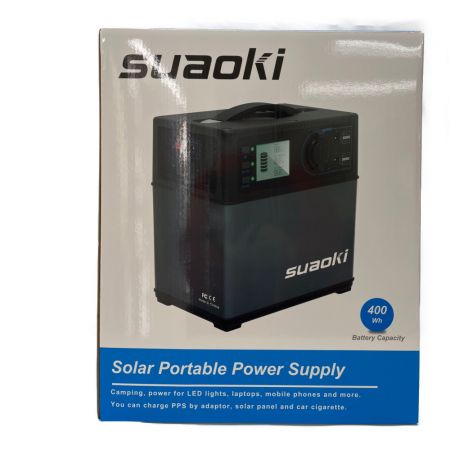  SUAOKI Solar Portable Power Supply ポーブル電源　アウトドア