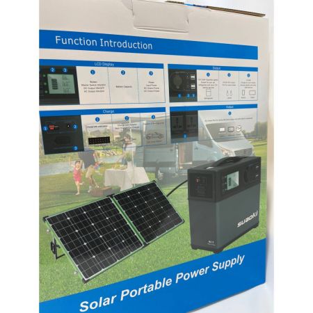  SUAOKI Solar Portable Power Supply ポーブル電源　アウトドア