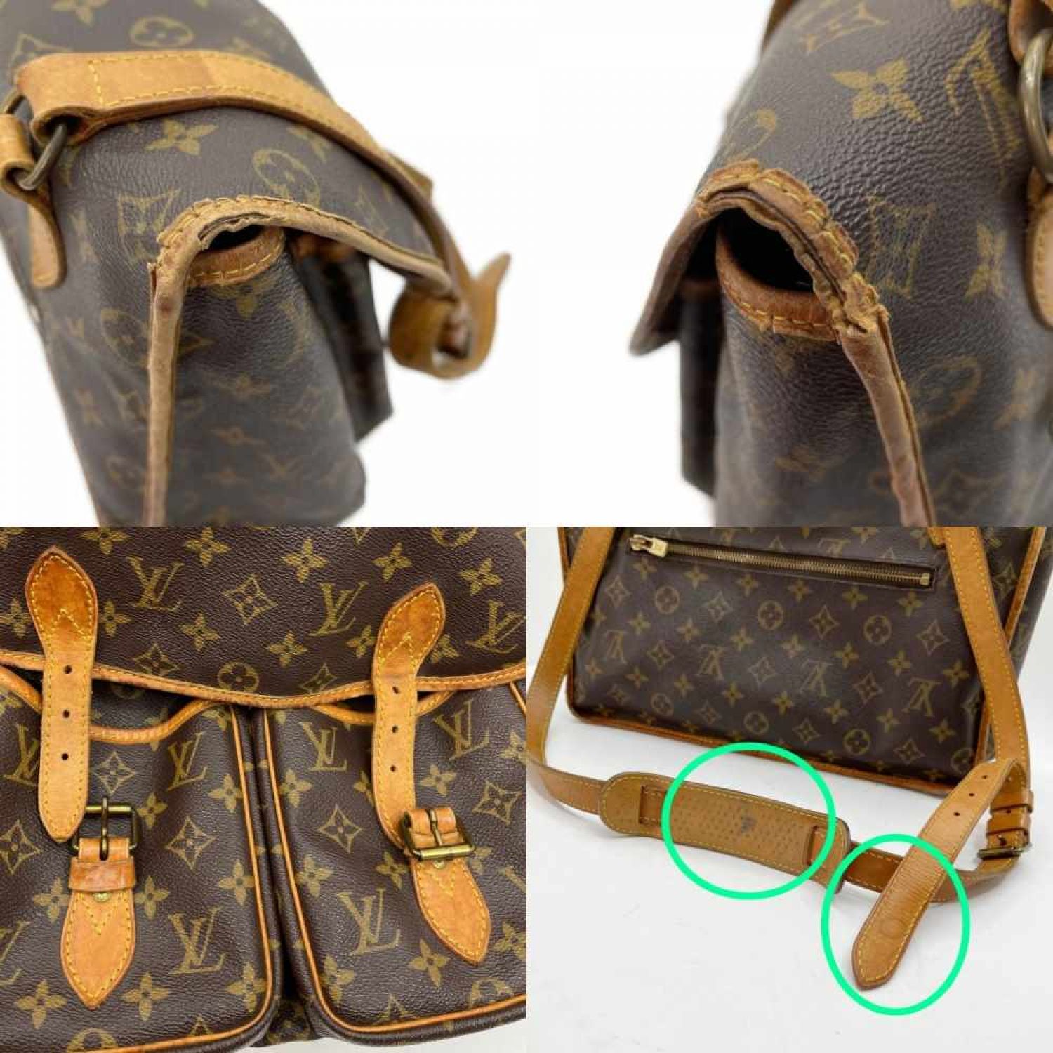 中古】 LOUIS VUITTON ルイヴィトン ショルダーバッグ ジベシエールMM