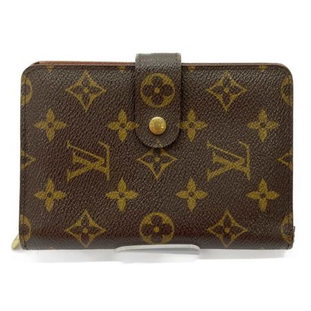  LOUIS VUITTON ルイヴィトン ポルト・パピエ・ジップ  モノグラム二つ折り財布  M61207