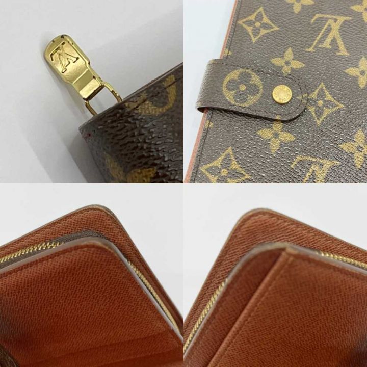 中古】 LOUIS VUITTON ルイヴィトン ポルト・パピエ・ジップ ...