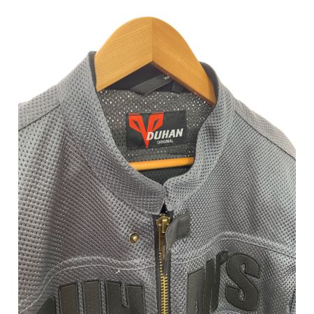  DUHAN バイクウェア メッシュジャケット ライディングジャケット 　XLサイズ　 グレー