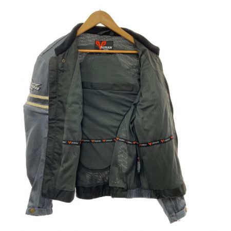  DUHAN バイクウェア メッシュジャケット ライディングジャケット 　XLサイズ　 グレー