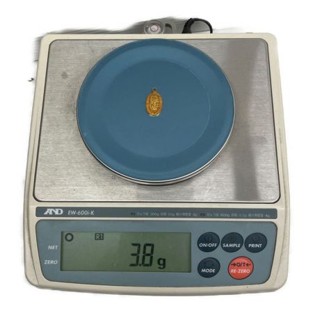   平成4年干支「申」 福寿小判根付 ストラップ　木箱入り　18金製 3.8g