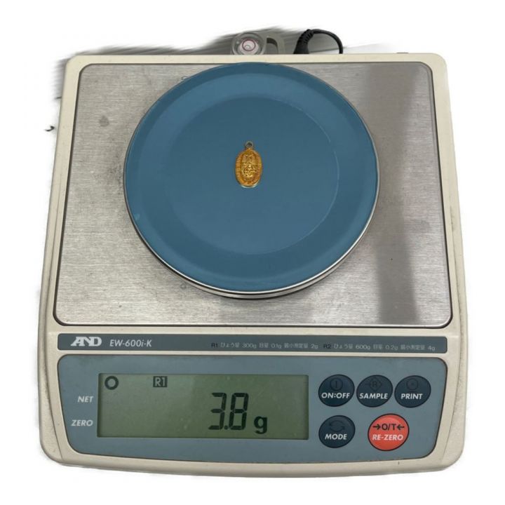 平成4年干支「申」 福寿小判根付 ストラップ 木箱入り 18金製 3.8g