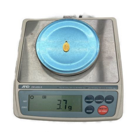 平成6年 干支「戌」福小判根付 ストラップ 木箱入り 18金製 3.7