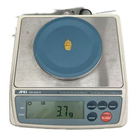    平成7年干支「亥」 福小判根付　ストラップ　木箱入り　18金製　3.7ｇ