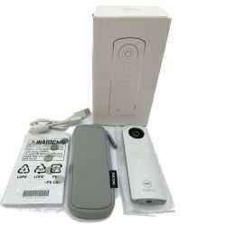 ◆◆ RICOH リコー 360度カメラ　ケーブル・外箱・取説付 THETA m15 ホワイト Bランク