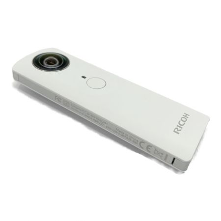  RICOH リコー 360度カメラ　ケーブル・外箱・取説付 THETA m15 ホワイト