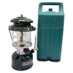 ◆◆ Coleman コールマン ガソリンランタン 1994年製５月 点灯チェックOK グリーン系 Bランク