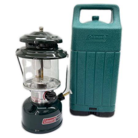  Coleman コールマン ガソリンランタン 1994年製５月 点灯チェックOK グリーン系