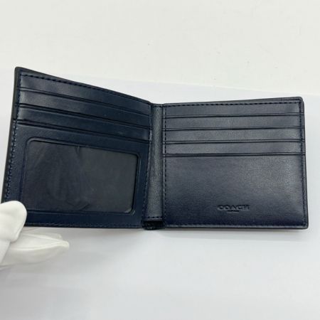  COACH コーチ 二つ折り財布 シグネチャー F66551 グレー