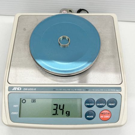  GUCCI グッチ  K18 3.4g アイコンリング　指輪　イニシャル入