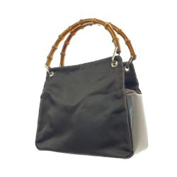 ◆◆ GUCCI グッチ バンブー ナイロン ハンドバッグ   000.2865.0575 ブラウン Bランク