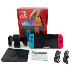 ◆◆ Nintendo ニンテンドウ スイッチ 有機ELモデル HEG-001 ネオンブルー・ネオンレッド Bランク