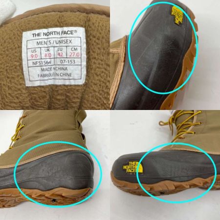  THE NORTH FACE ザノースフェイス スノーショット ブーツ　27.0cm　US9.0 NF51564 ベージュ