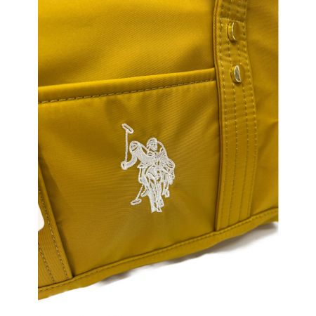  U.S. POLO ASSN. ミニボストンバッグ USPA-2635 マスタード