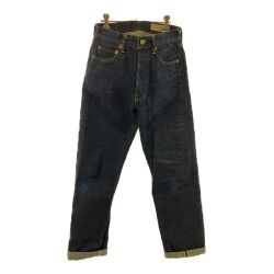 ◆◆ BONCOURA デニムパンツ　コットン100％　31サイズ　内側シミあり 072-915-4225 ネイビー Bランク