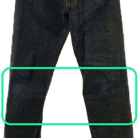  BONCOURA デニムパンツ　コットン100％　31サイズ　内側シミあり 072-915-4225 ネイビー