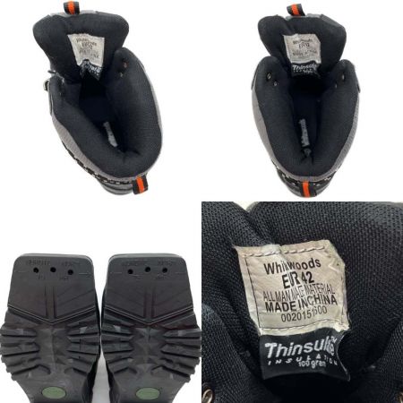  whitewoods クロスカントリーブーツ  601 75mmEUR42　75mm Nordic Norm 0020151600 ブラック x オレンジ