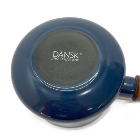  DANSK ダンスク  片手鍋  ホーロー鍋 バターウォーマー ガス火・IH対応  ネイビー