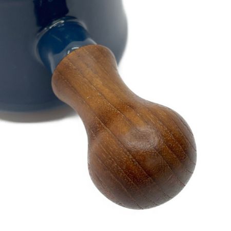  DANSK ダンスク  片手鍋  ホーロー鍋 バターウォーマー ガス火・IH対応  ネイビー