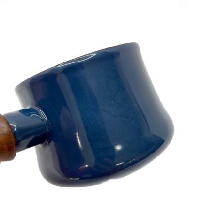  DANSK ダンスク  片手鍋  ホーロー鍋 バターウォーマー ガス火・IH対応  ネイビー