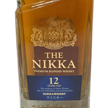 【北海道内限定発送】 NIKKA WHISKY ニッカウイスキー 700ml 箱付 ザ・ニッカ 12年 43度  ジャパニーズ蒸留酒類 ウィスキー 未開栓