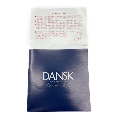  DANSK 18cm 鍋 片手鍋 DANSK 18cm  ホーロー鍋　ガス火・IH対応 チリレッド