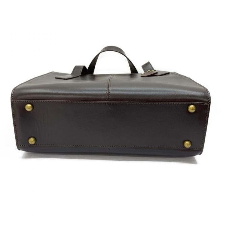 いたがき 鞄 ハンドバッグ トートバッグ E750 ブラウン - 中古