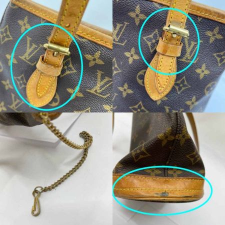  LOUIS VUITTON ルイヴィトン トートバッグモノグラム プチ・バケット M42238