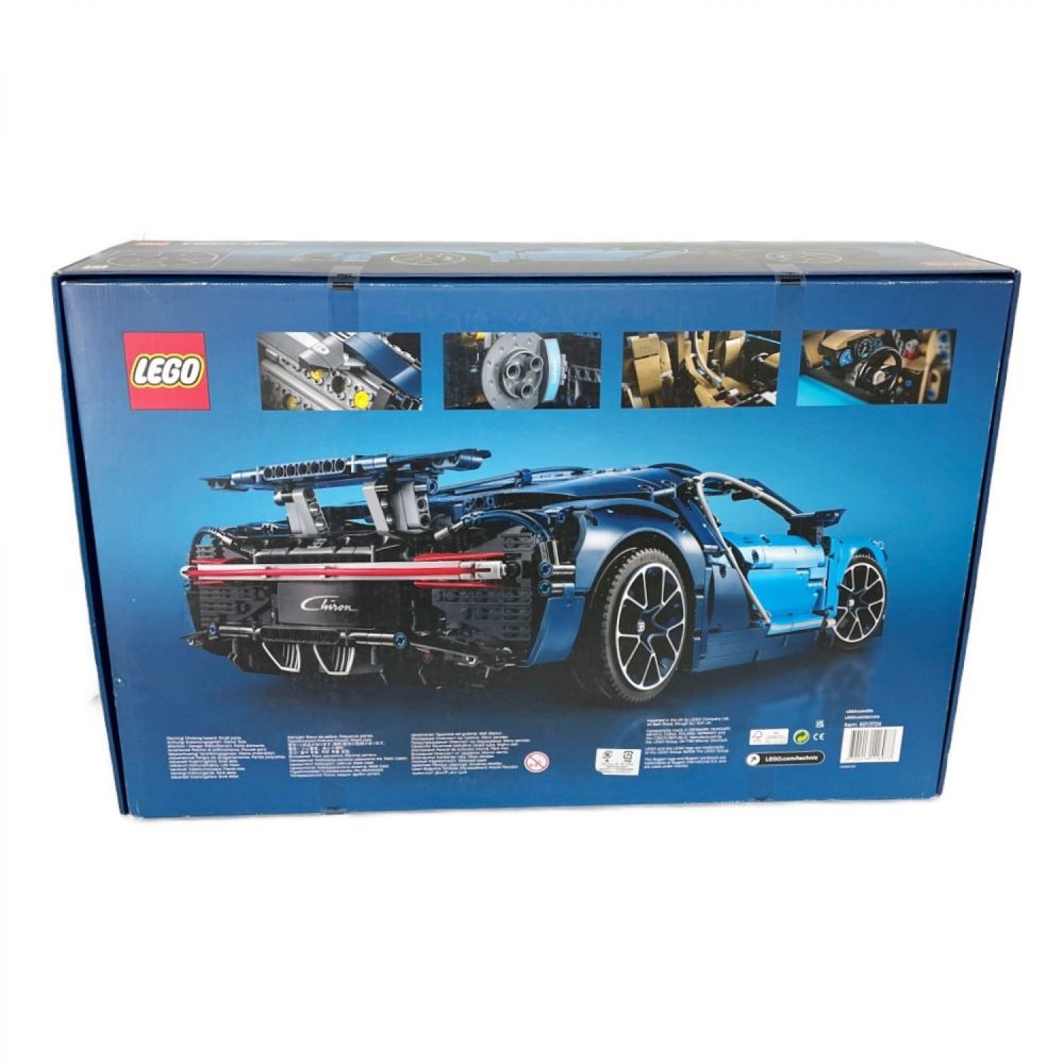 中古】 LEGO レゴ テクニック 1/8 ブガッティ・シロン LEGO 42083 S