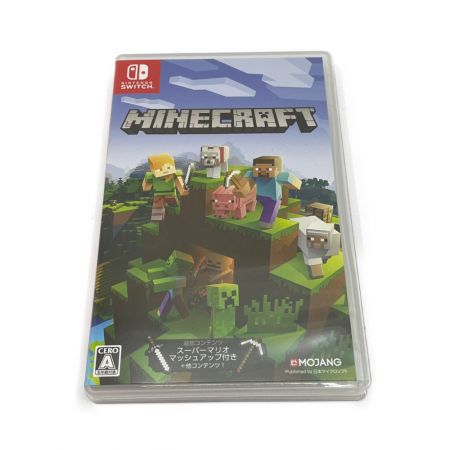  Nintendo ニンテンドウ SWITCHソフト　マインクラフト　MINECRAFT　ゲームソフト