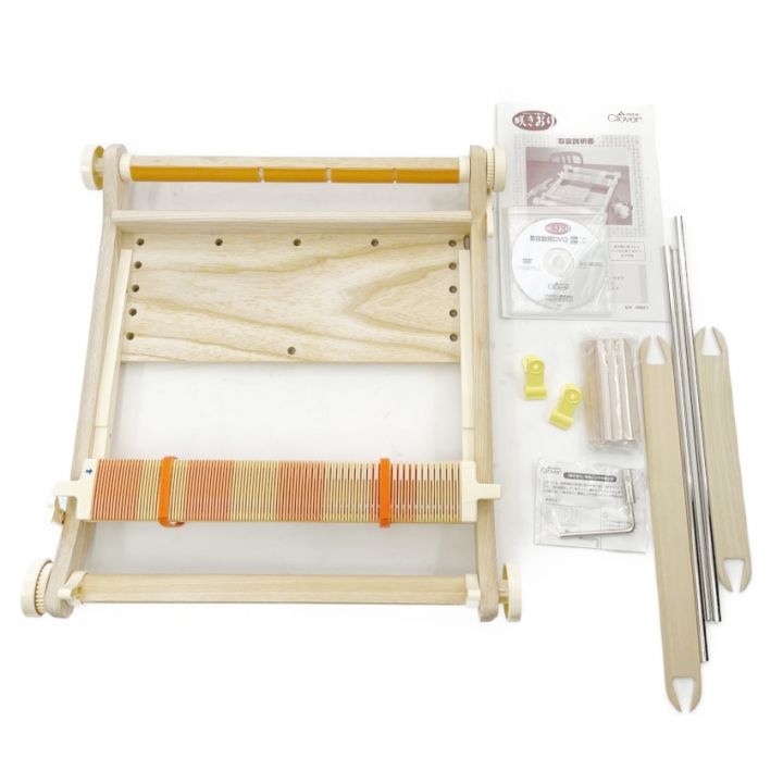 Clover 手織り機 咲きおり 付属完備 シミ有 - 中古小物 - なんでも