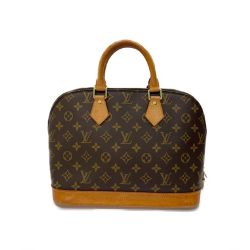 ◆◆ LOUIS VUITTON ルイヴィトン モノグラム アルマ カデナ付 M51130 ブラウン Bランク