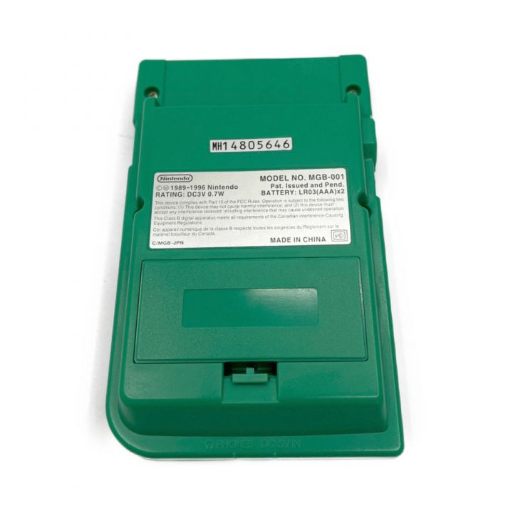 GAME BOY ppocket ＆ ゲームボーイソフト ドラクエⅠ、Ⅱ グリーン