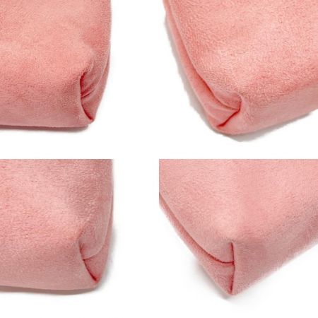  Christian Dior クリスチャンディオール ポーチ　クラッチバック　ノベルティ品　スエード調　 ピンク