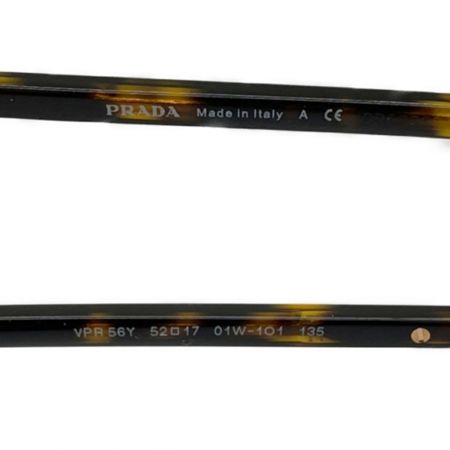 PRADA プラダ アイウェア 眼鏡 OPR56YV-52-01 マット ピンク ゴールド/ピンク ゴールド Sランク