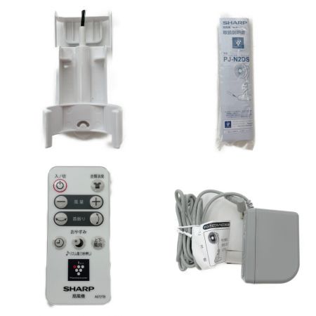  SHARP シャープ 扇風機 DCモーター　2022年製 PJ-N2DS ホワイト系