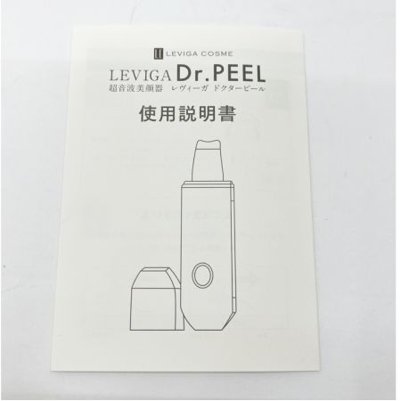 中古】 leviga dr.peel 美顔器本体 モイスチュアセラム2Pリンクル 