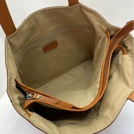  Dakota ダコタ ハンドバッグ 　レザー　ジェントリー エディターズ ブラウン