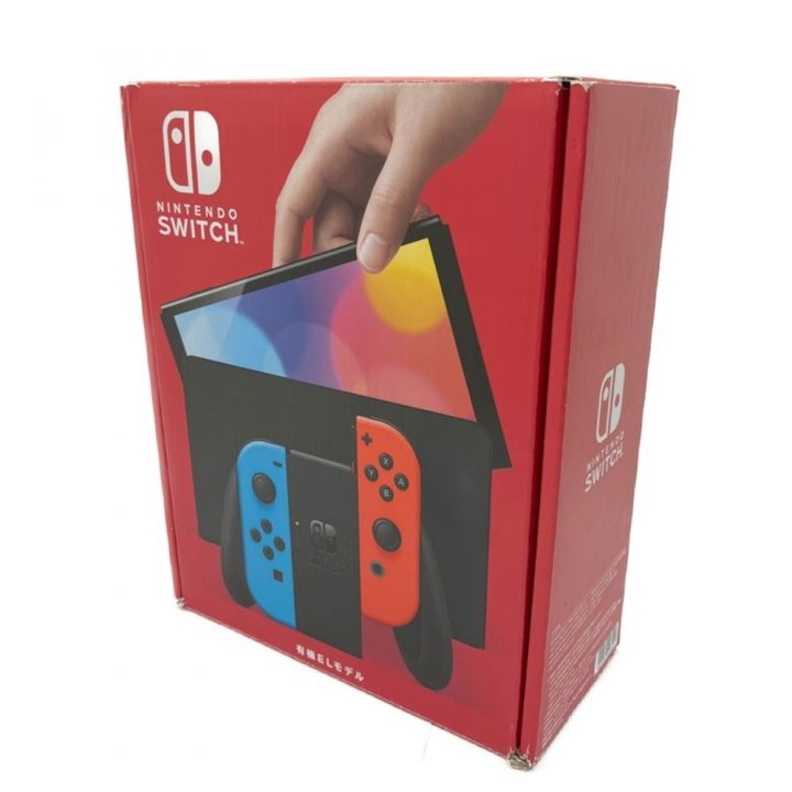 Nintendo Switch ネオンブルー/ネオンレッド 有機EL 箱付属品付 Nintendo Switch ネオンブルー/ネオンレッド 有機EL 箱付属品付