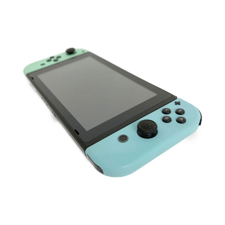 Nintendo ニンテンドウ Switch スイッチ本体 あつまれどうぶつの森バージョン HAC-001(-01) コントローラー・充電器付｜中古 ｜なんでもリサイクルビッグバン