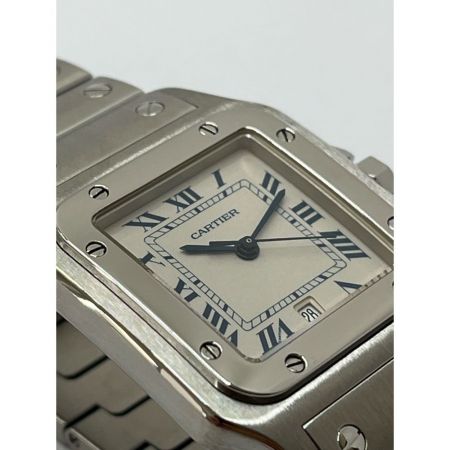 Cartier カルティエ サントスガルベ　腕時計　ボーイズ 1564 シルバー